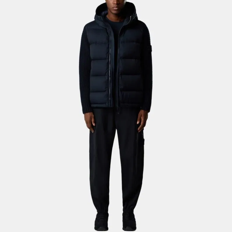 Спортивные штаны с патчем Logo STONE ISLAND, Marine Blue — фото 4