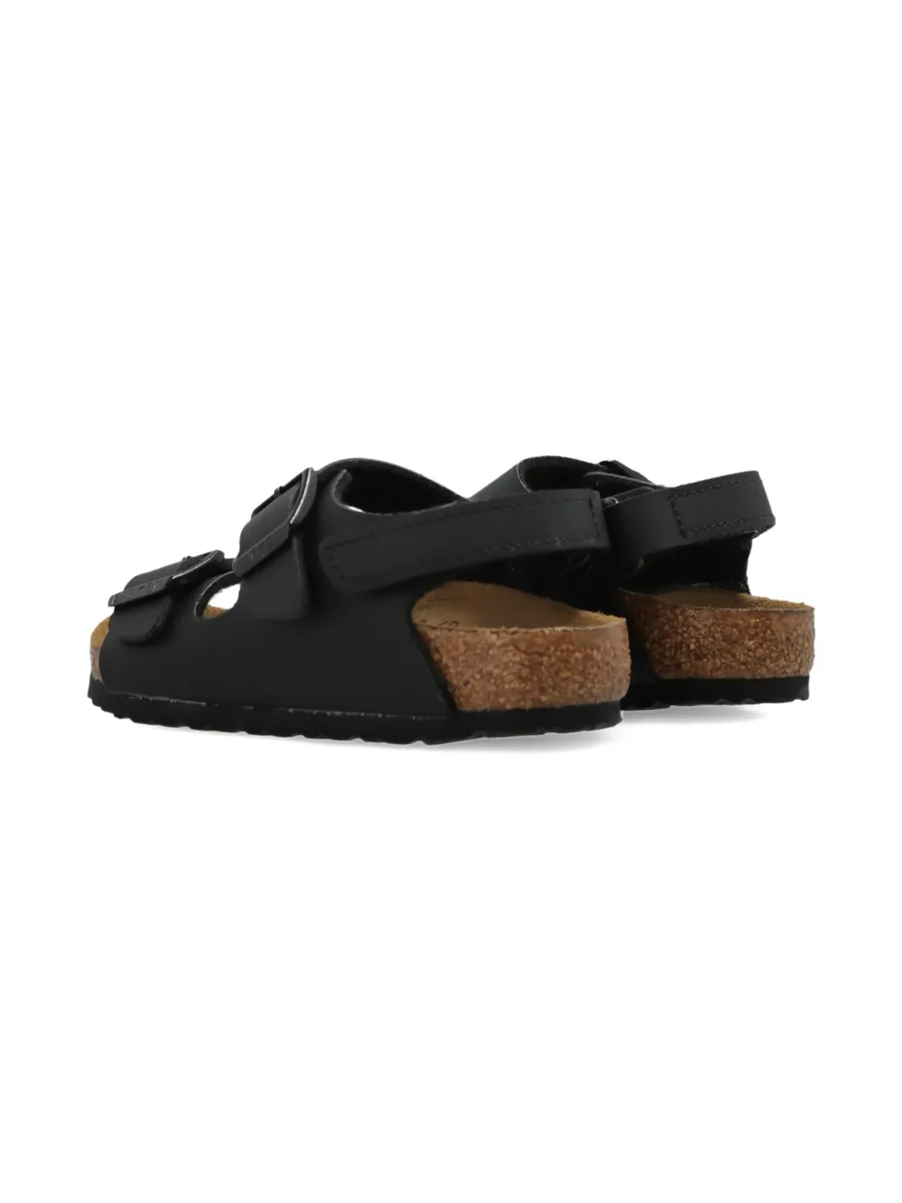 Сандалии с ремешком и пряжкой Birkenstock Kids, черный — фото 3