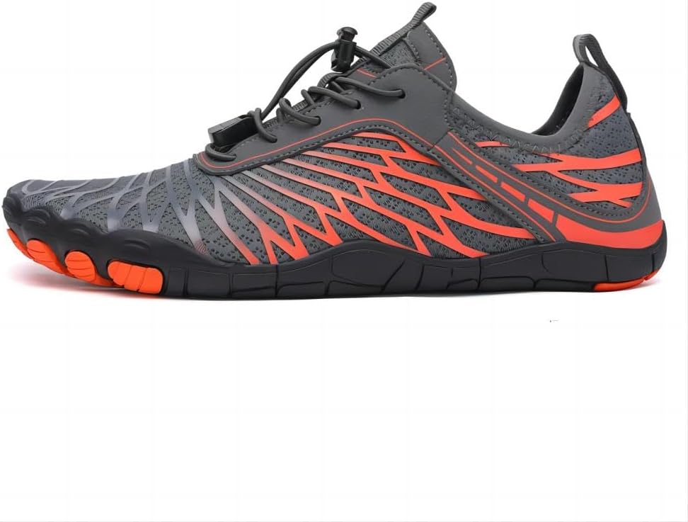 

Мужские водные туфли, противоскользящие, дышащие, удобные, быстро сохнущие, для активного отдыха на воде, походов, рыбалки, легкие кроссовки Asifn, оранжевый