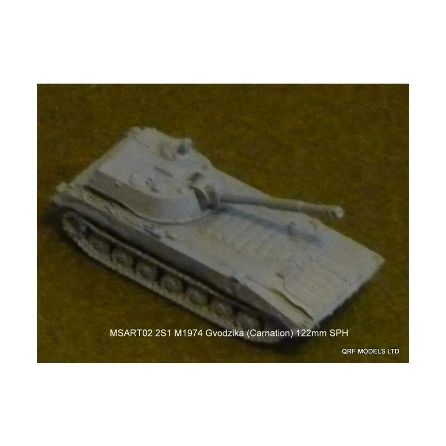 

1974 Гводзика (Гвоздика) 122-мм САУ, Historical Miniatures - 1950s-Present (15mm) (QRF Models)