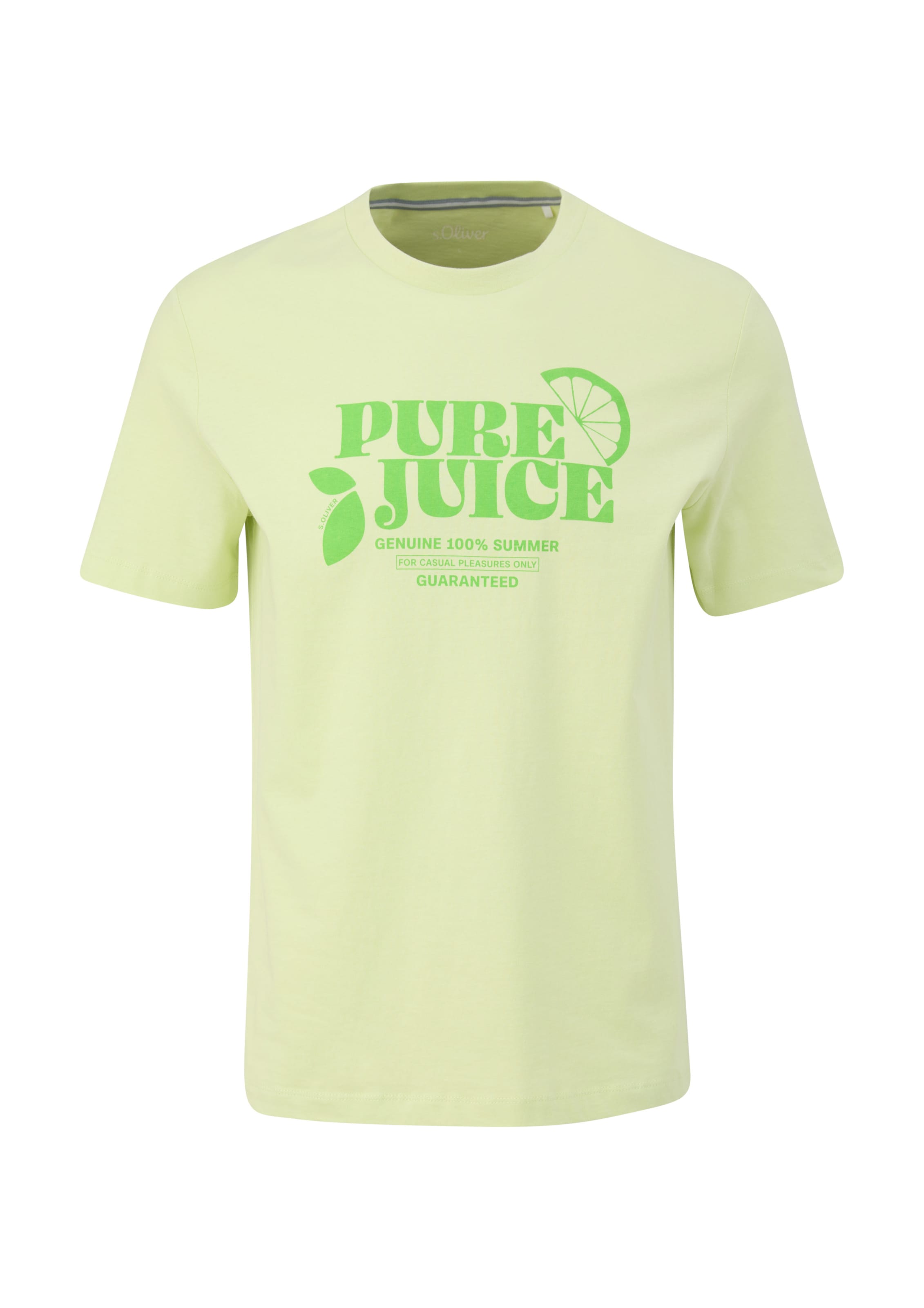 

s.Oliver Футболка в цвете лайм