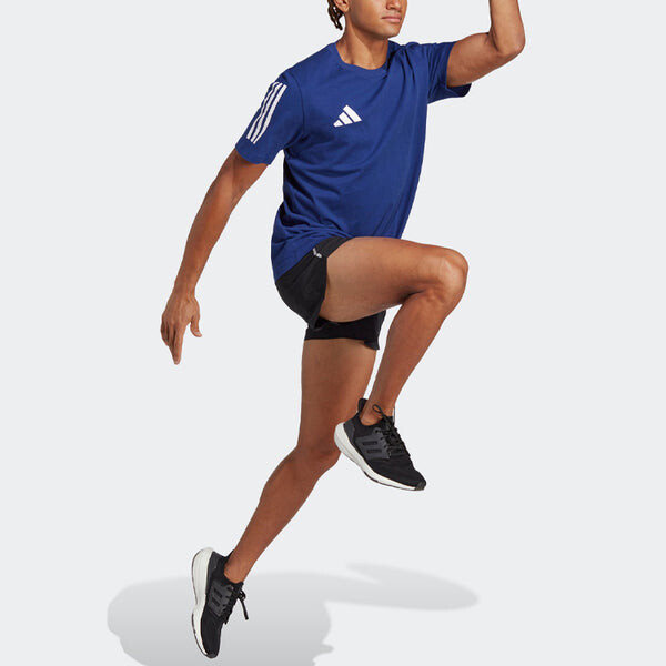 Шорты, предназначенные для бега, специально разработанные шорты Adidas, черный — фото 4
