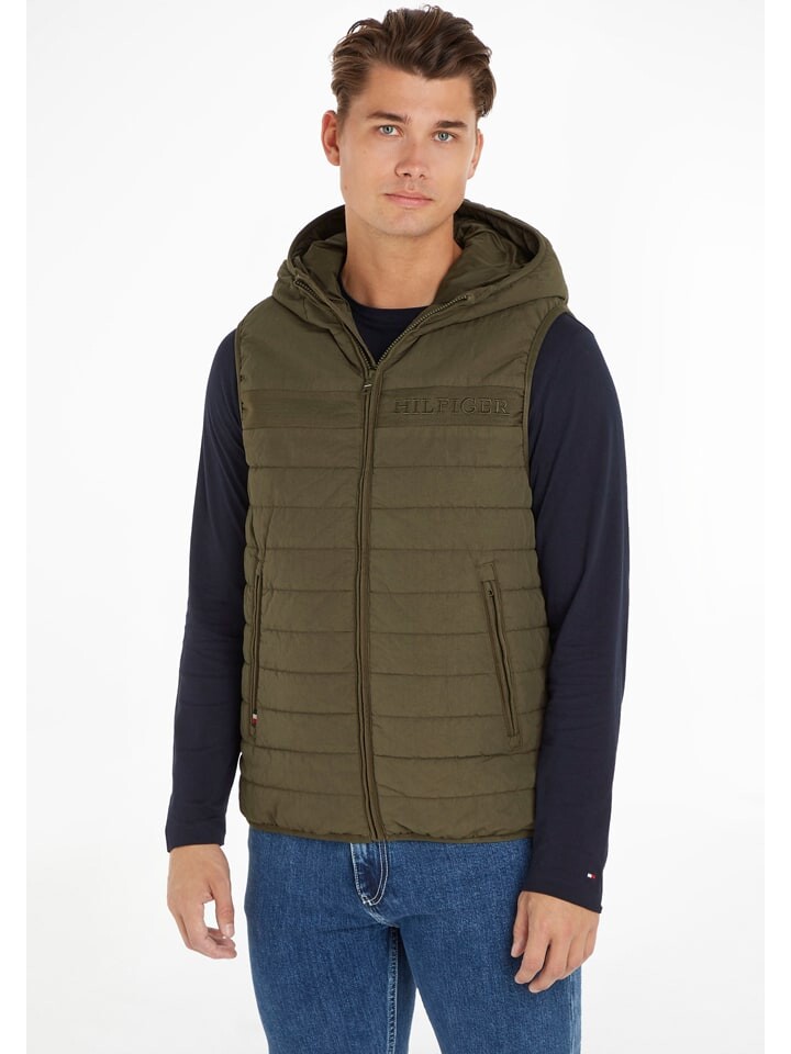 

Стеганый жилет Tommy Hilfiger, хаки