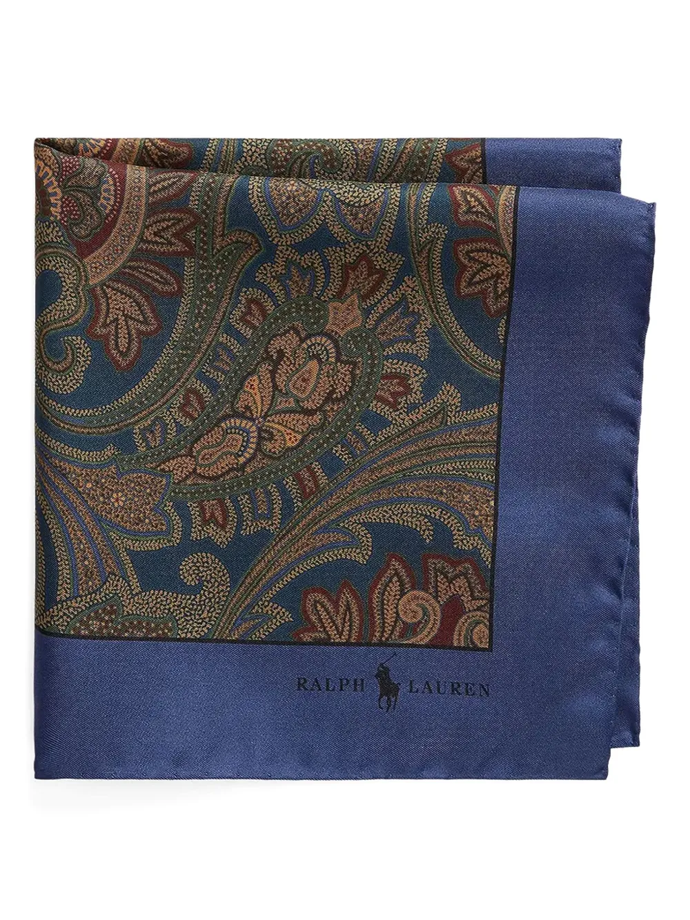 

Платок-паше с узором пейсли POLO RALPH LAUREN, синий