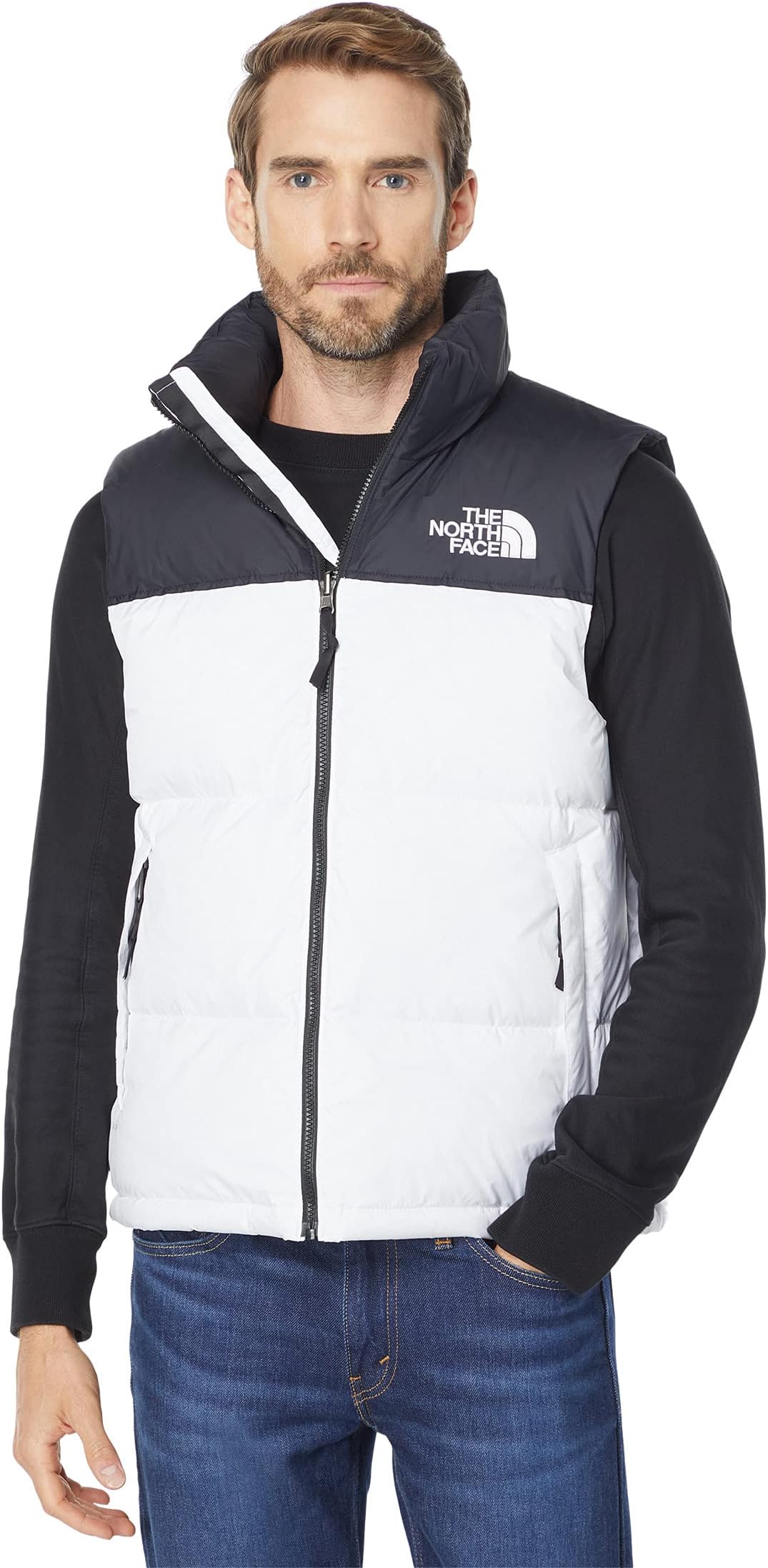 

Жилет Nuptse 1996 года в стиле ретро The North Face, цвет TNF White