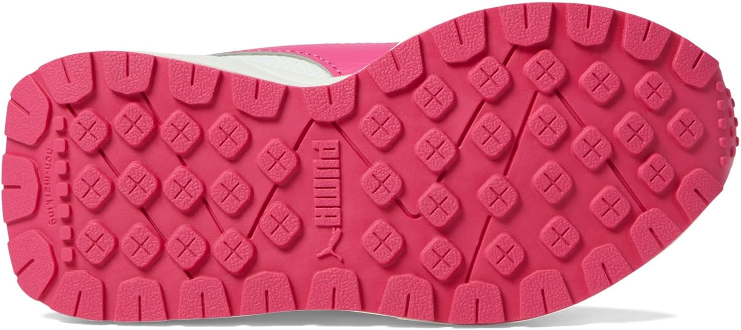 Детские кроссовки PUMA Runtamed для мальчиков с шнуровкой, повседневные - синие, белые — фото 3