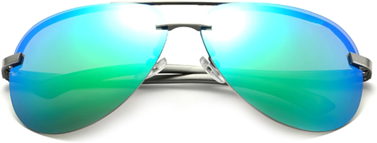 

Классические поляризованные солнцезащитные очки bullabulling квадратной и круглой формы для мужчин и женщин с защитой UV400 для вождения. Линзы для очков, Green/Orange/Blue