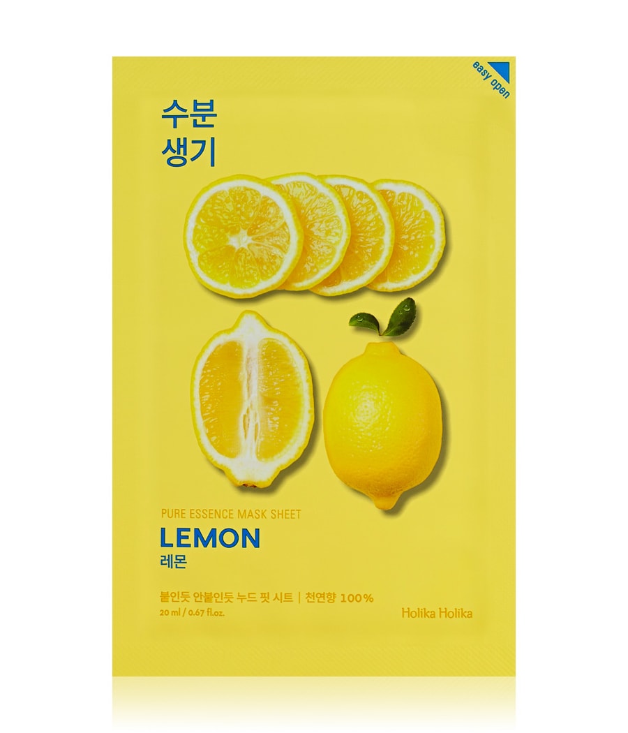 

Тканевая маска HOLIKA HOLIKA Pure Essence Lemon, 23 ml