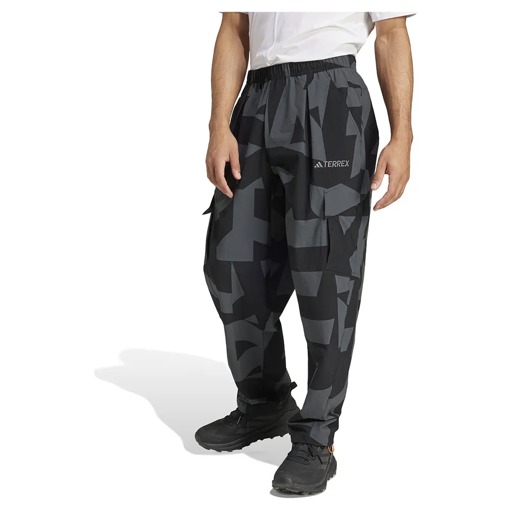 

Джоггеры adidas Terrex Xploric Cargo Printed, серый