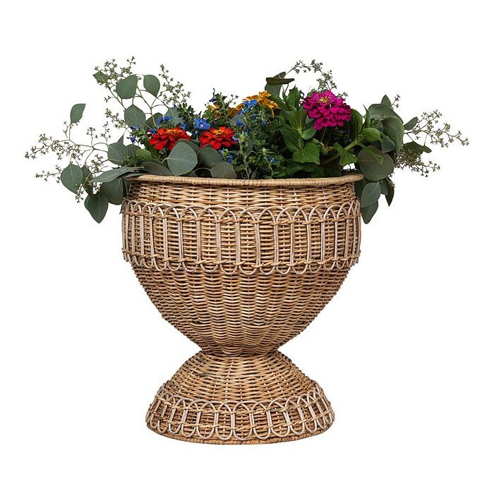 

Ваза Provence Rattan Medium Urn Juliska, коричневый/бежевый