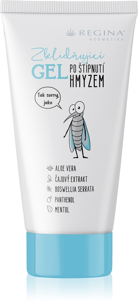 

Успокаивающий гель от комаров после укусов насекомых Regina, 27 мл