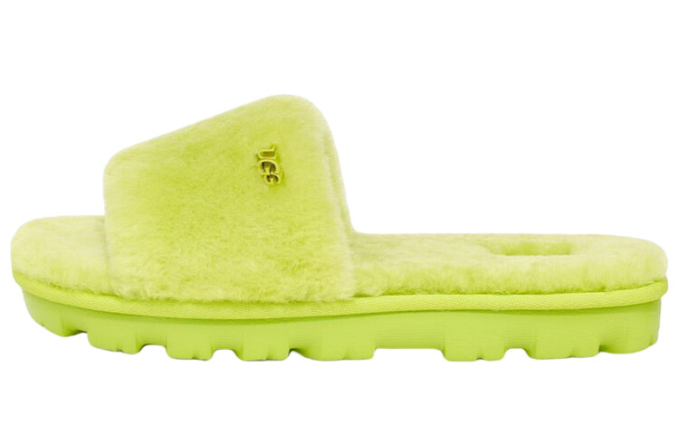 Сандалии UGG Fur Sandals Green