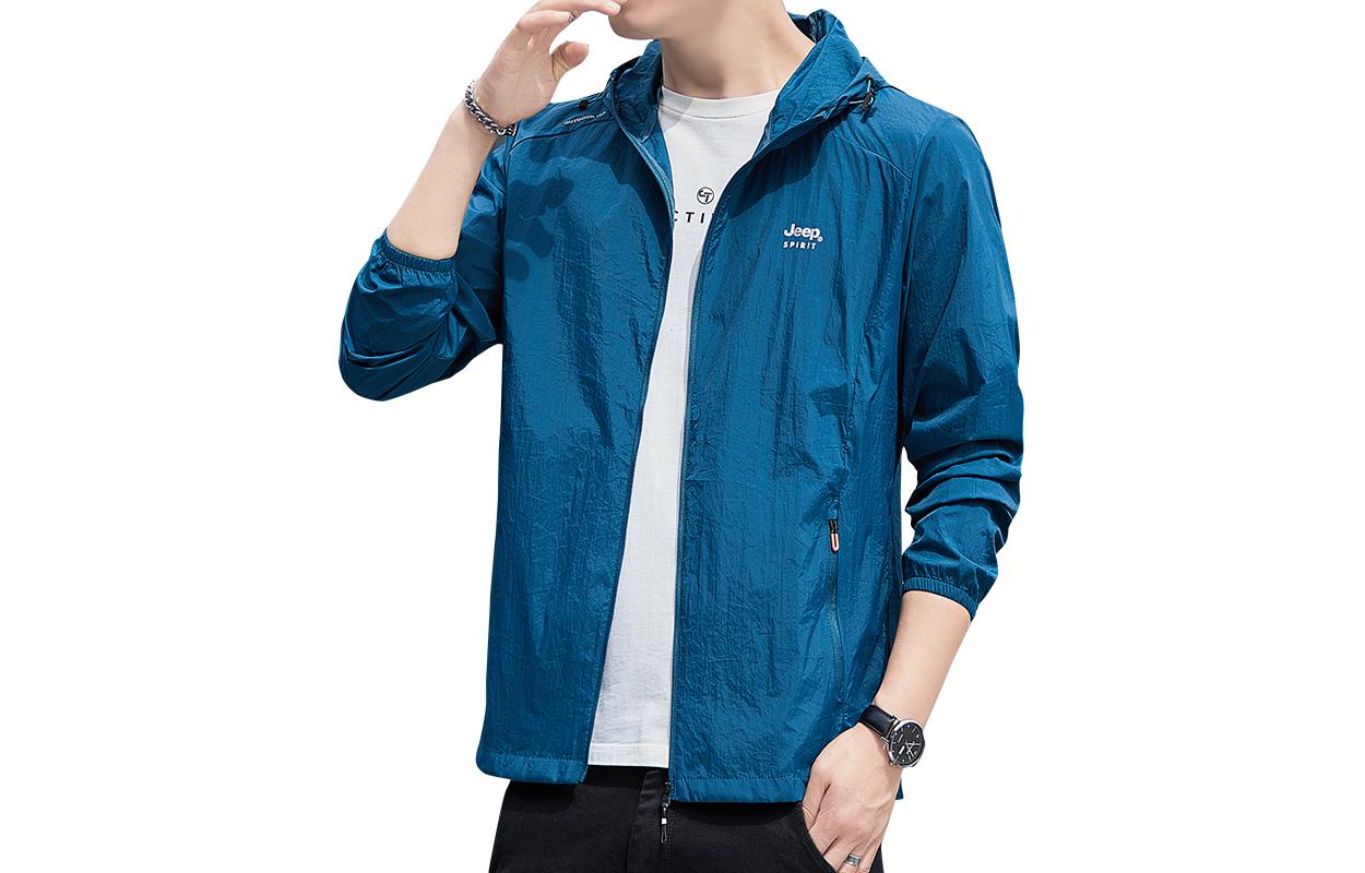 

JEEP SPIRIT Мужская одежда для защиты от солнца, Denim Blue