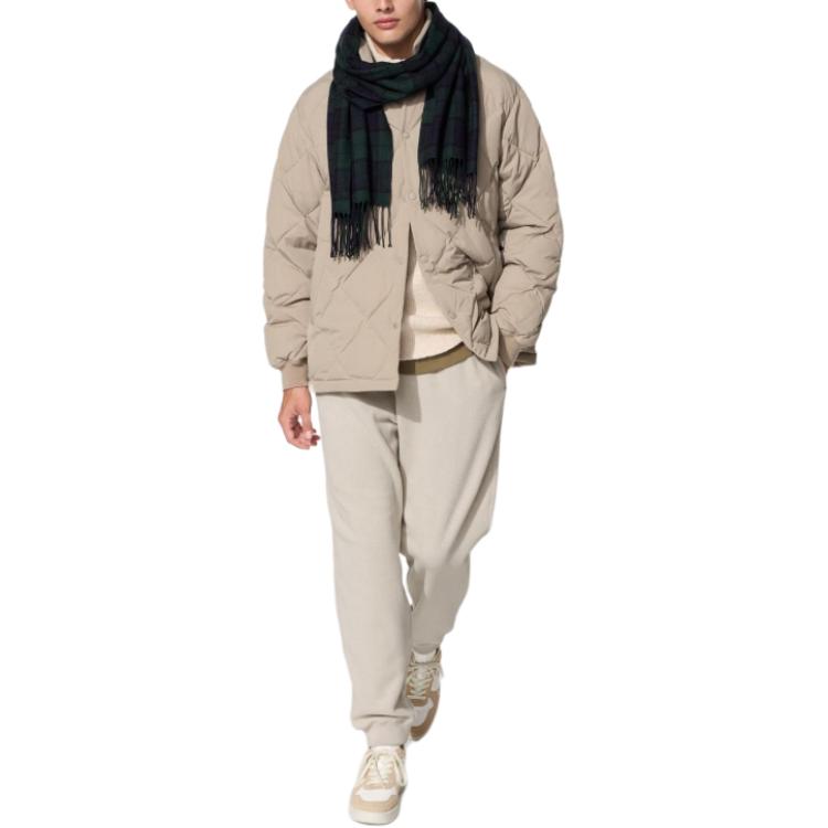 Повседневные брюки Unisex UNIQLO, светло-бежевый — фото 3
