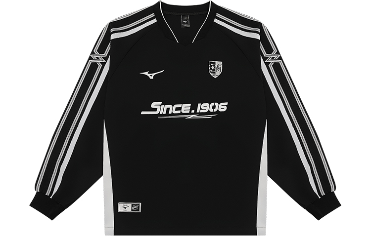 

Футболка для футбола унисекс Mizuno, Атомно-серый