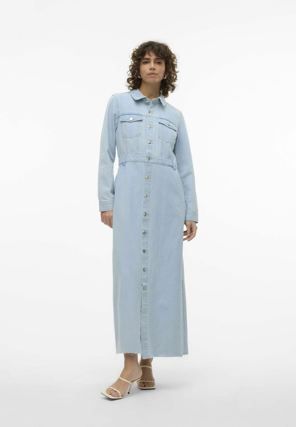 

Джинсовое платье VMMOLLY LANGES Vero Moda, деним
