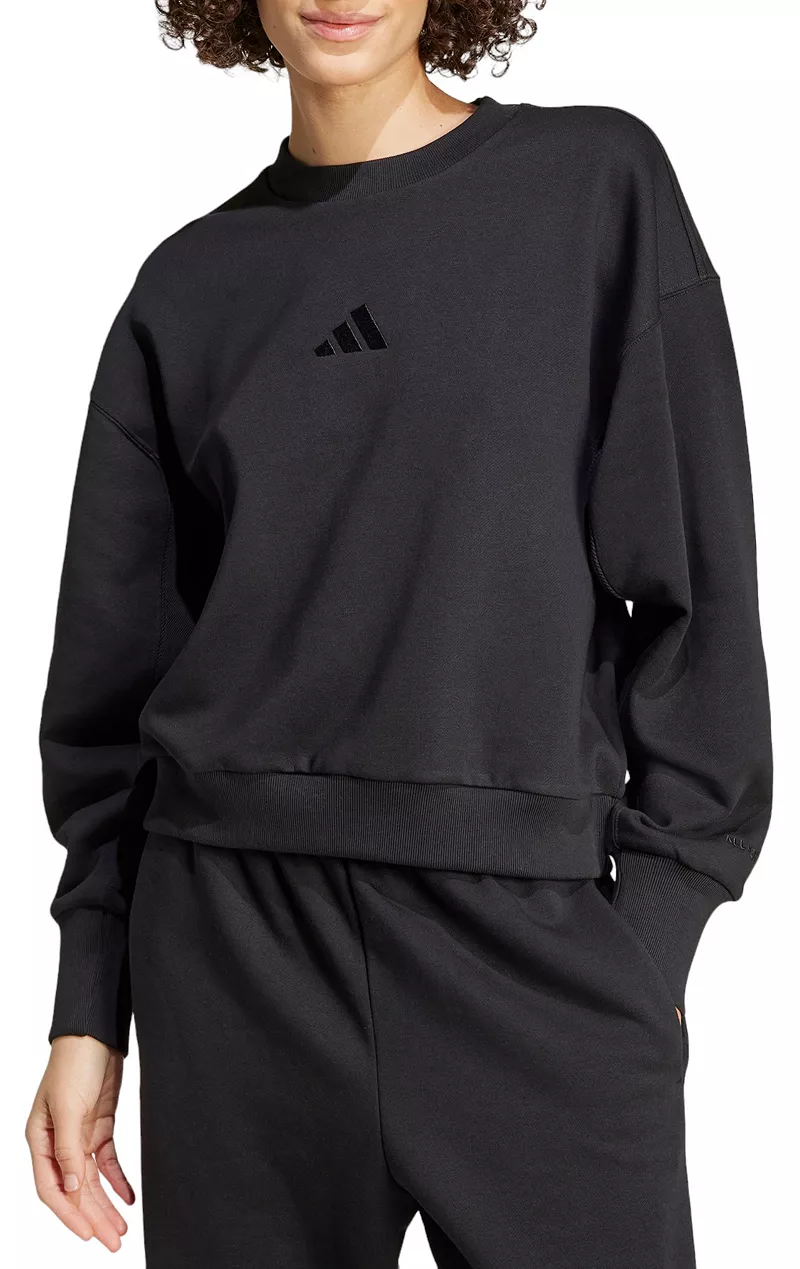 

Женская свободная толстовка из флиса Adidas All SZN, черный