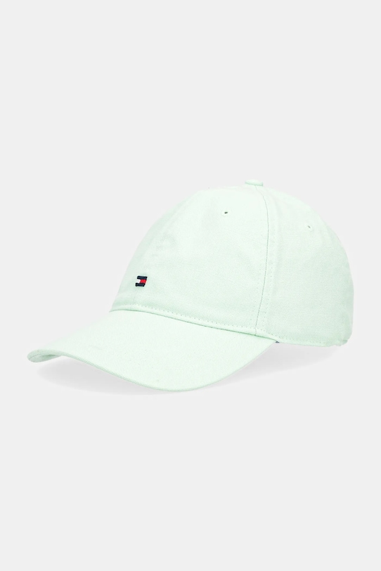 

Хлопковая кепка с козырьком Tommy Hilfiger, зеленый