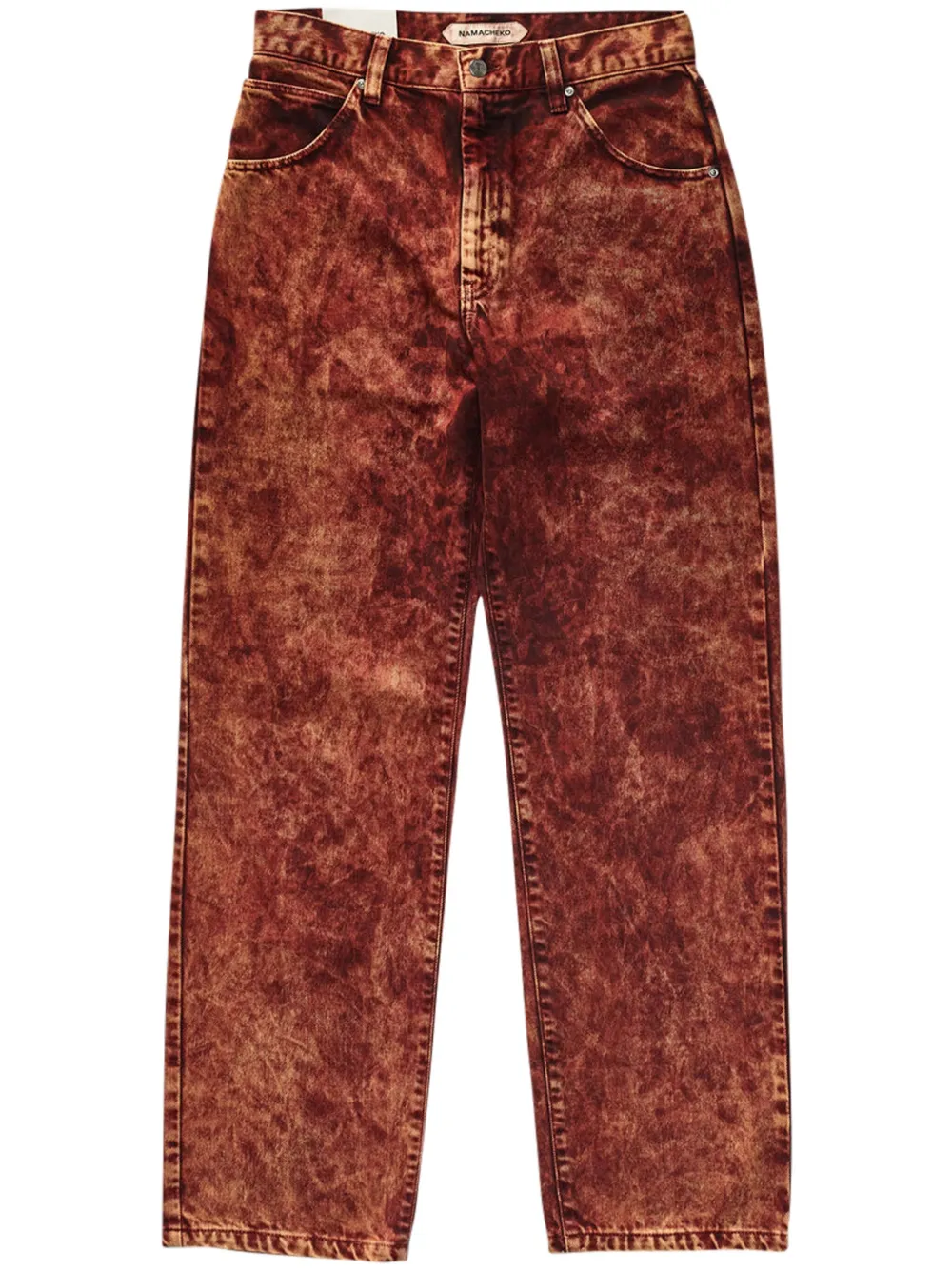 

Джинсы Warkworth прямого кроя Namacheko, оранжевый