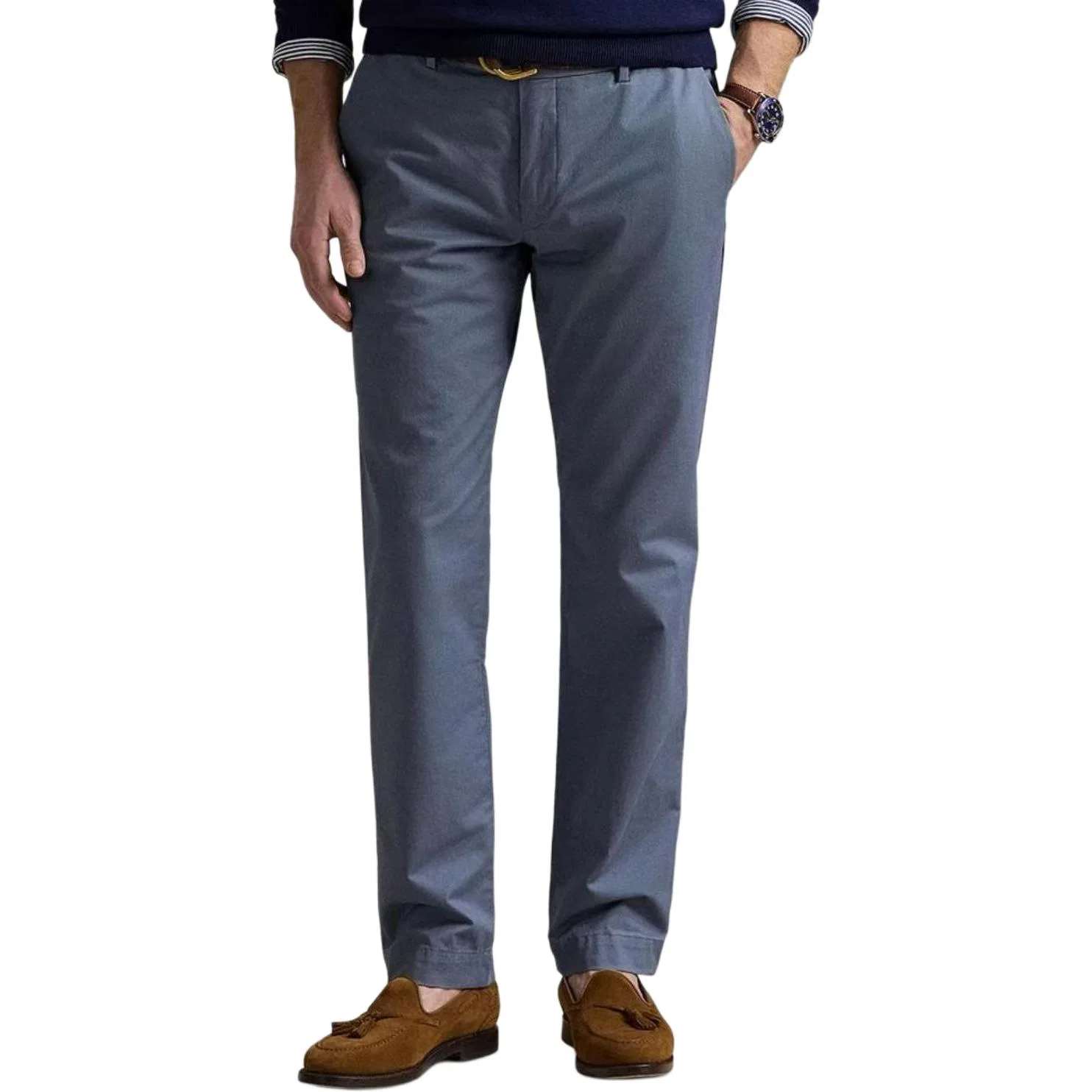 Брюки повседневные мужские SS25 Polo Ralph Lauren, Blue — фото 4
