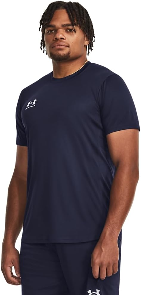 

Футболка с коротким рукавом Under Armour Mens Challenger Train, (410) Midnight Navy/White, Белый, Футболка с коротким рукавом Under Armour Mens Challenger Train, (410) Midnight Navy/White