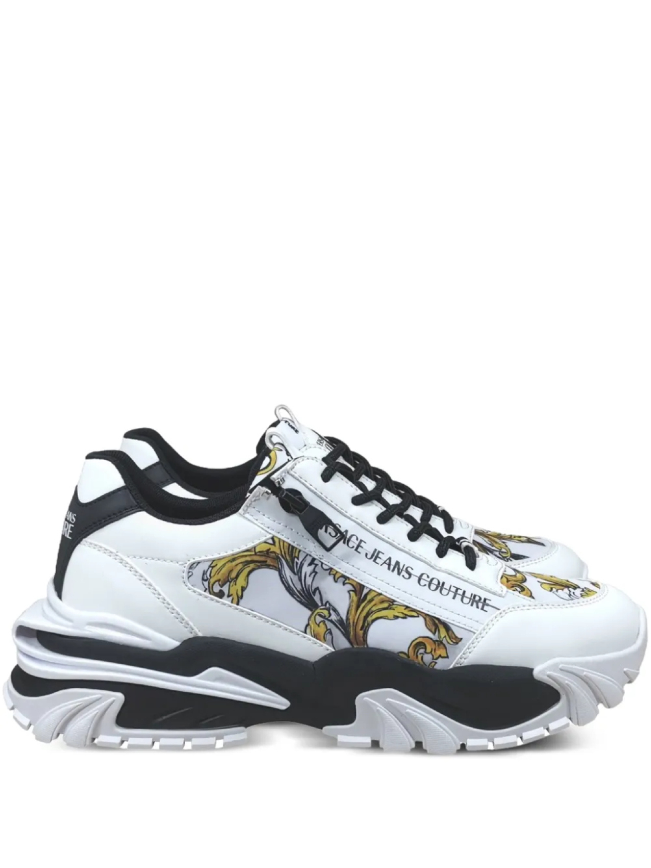 

Versace Jeans Couture кроссовки с принтом Barocco, белый