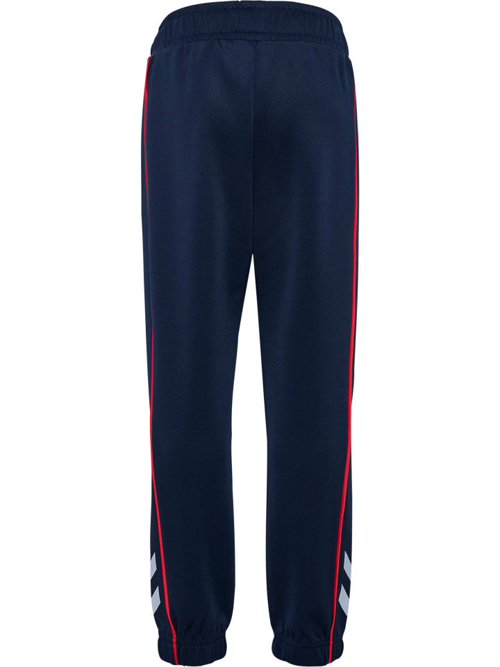 Hummel Детские брюки Hmljr Interlock с регулируемой талией, цвет DRESS BLUES — фото 2