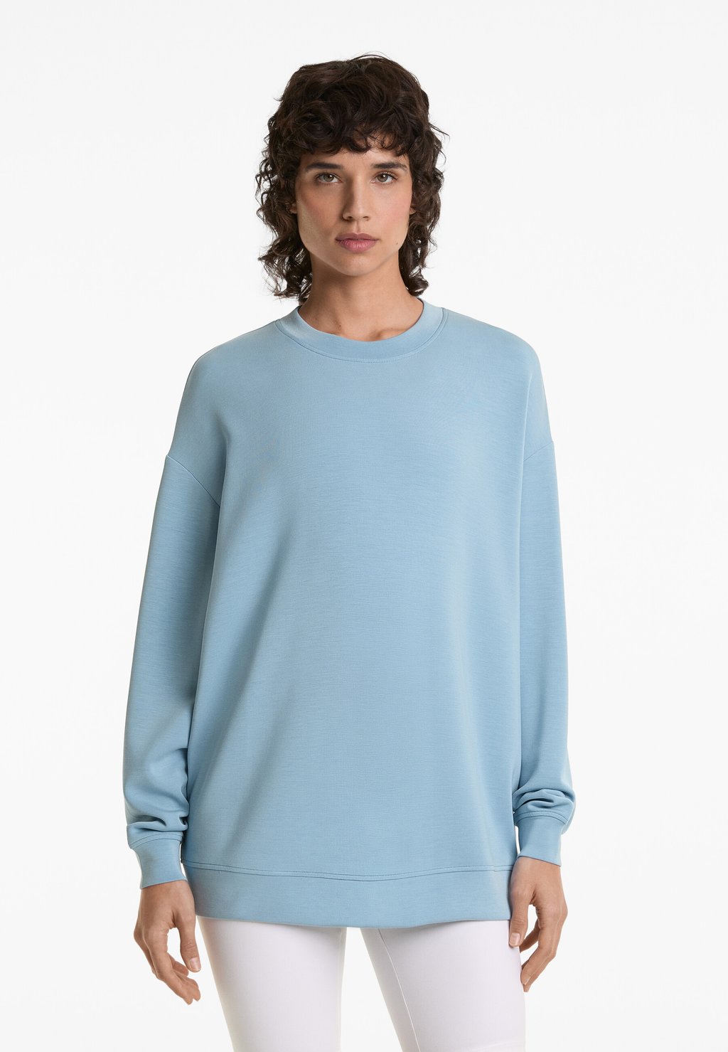 

Толстовка LONG SOFT-TOUCH OYSHO, синий