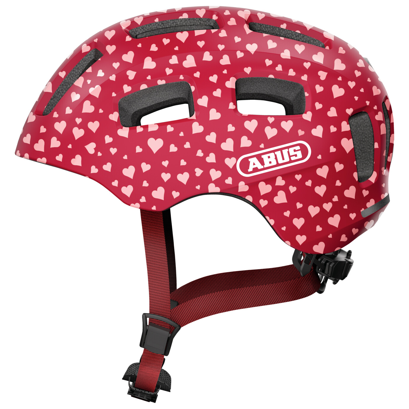 

Велосипедный шлем Abus Kid's Youn I 2 0, цвет Cherry Heart