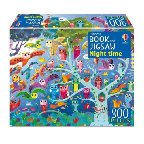 

Пазлы Usborne Book And Jigsaw Night Time – 300 Pieces