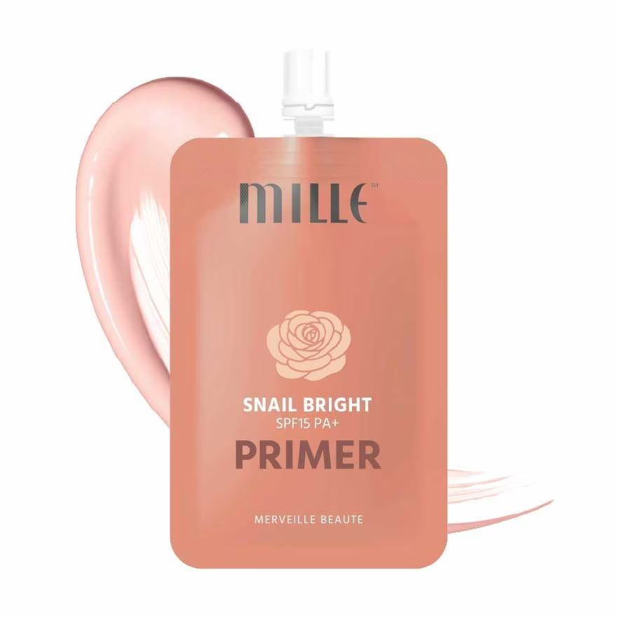 

Mille Snail Bright Primer SPF 15 PA++ Саше 6г. Розовый, Pink