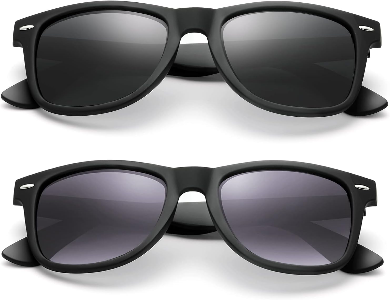 

Поляризованные солнцезащитные очки для женщин и мужчин - модные солнцезащитные очки для вождения, рыбалки, с защитой от УФ-излучения UV400 Occhsouo, B8-black+heishuanghui