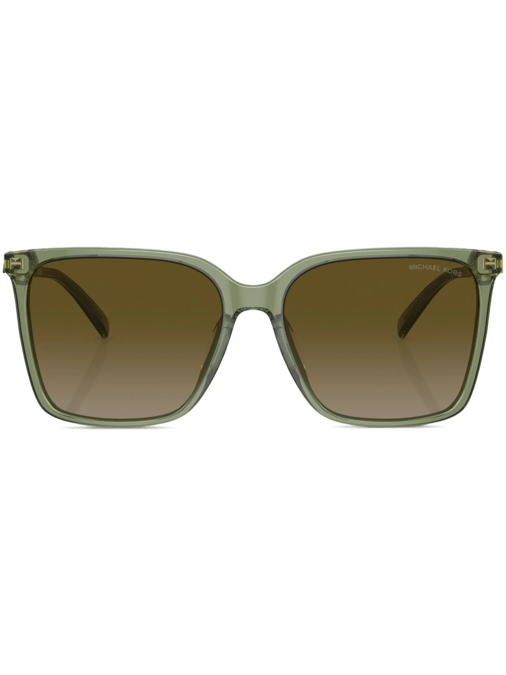 

Солнцезащитные очки Canberra в квадратной оправе Michael Kors, зеленый