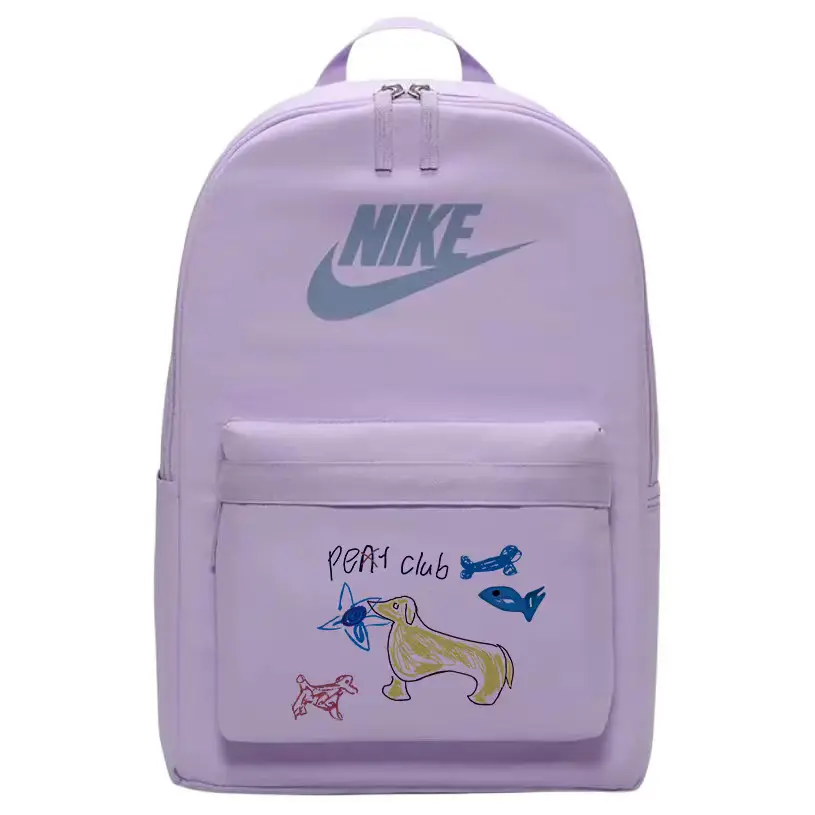 

Nike Тканевый рюкзак унисекс фиолетовый, Cartoon Puppy