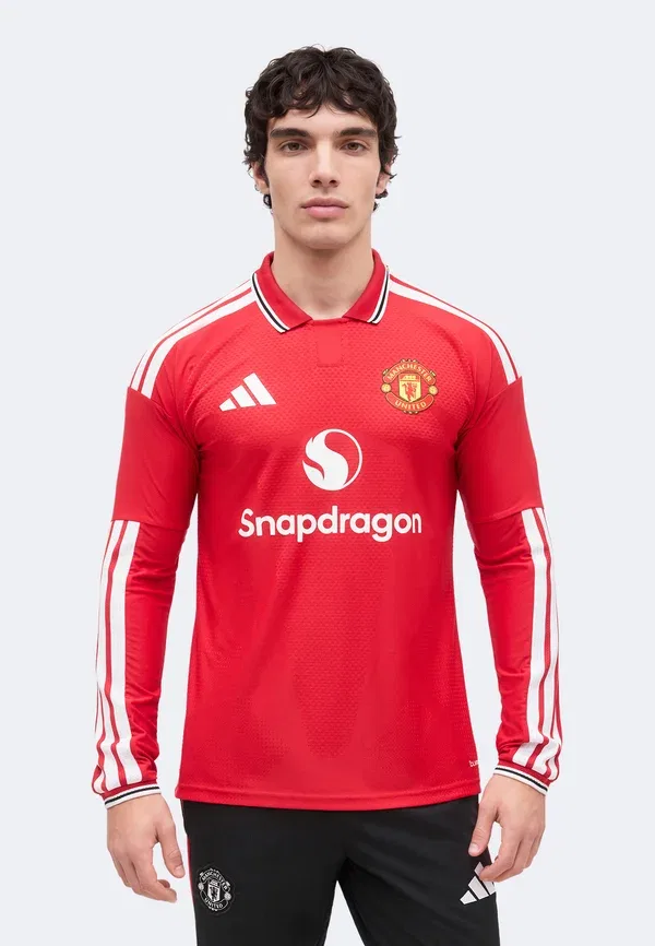 Футбольная джерси Adidas Performance Manchester United 26/27 Home Authentic Longsleeve, красный