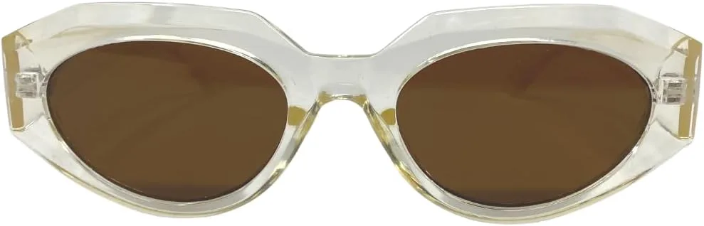 

Солнцезащитные очки с угловым окошком и поляризованными овальными линзами. Солнцезащитные очки прямоугольной формы. Солнцезащитные очки овальной формы YOUZEY, Clear