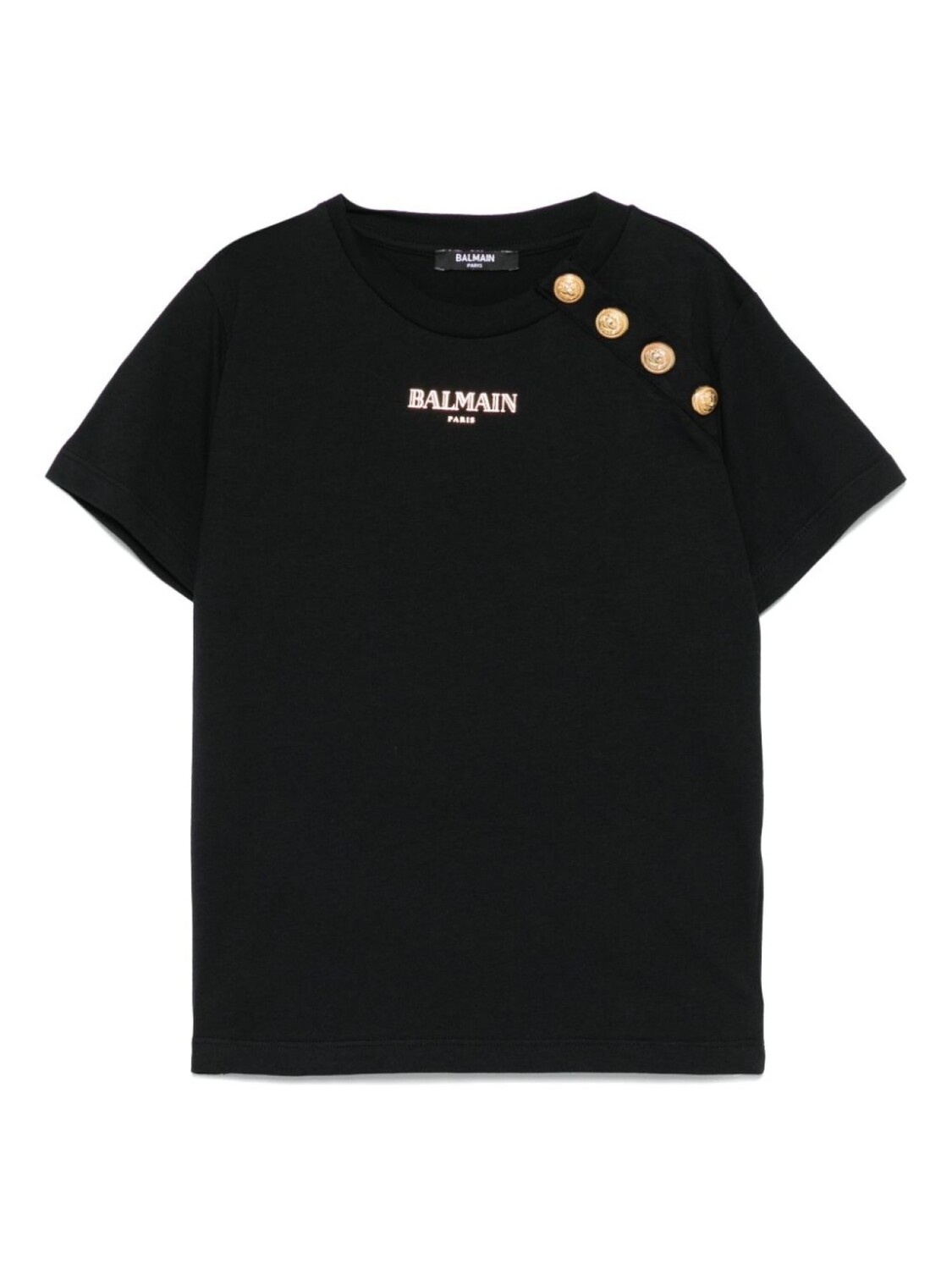 

Balmain Kids футболка с логотипом, черный
