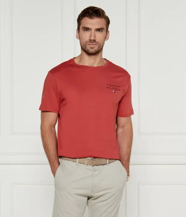 Футболка regular fit Tommy Hilfiger, коралловый — фото 3