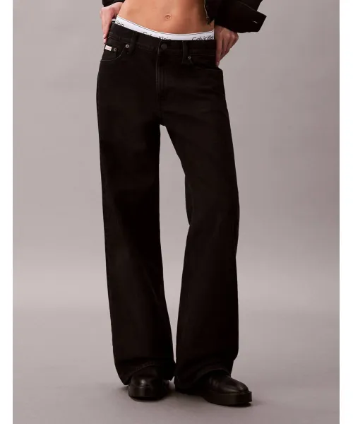 

Джинсы Loose fit Calvin Klein Jeans, черный