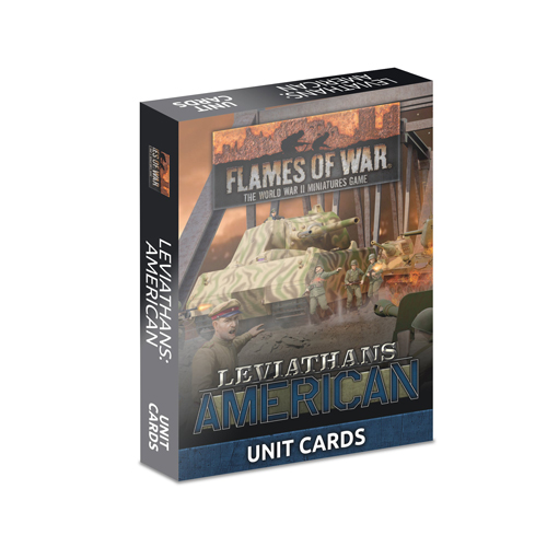 

Фигурка Late War Leviathans: American Unit Cards (33X Cards)