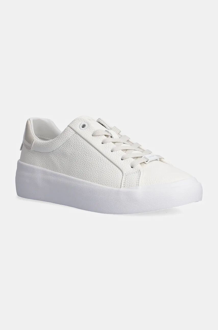 

Кожаные кроссовки Calvin Klein VULC LACE UP LTH, белый