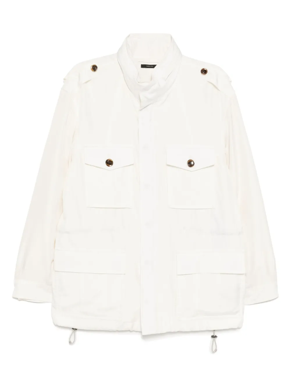 

Куртка в стиле милитари TOM FORD, нейтральный