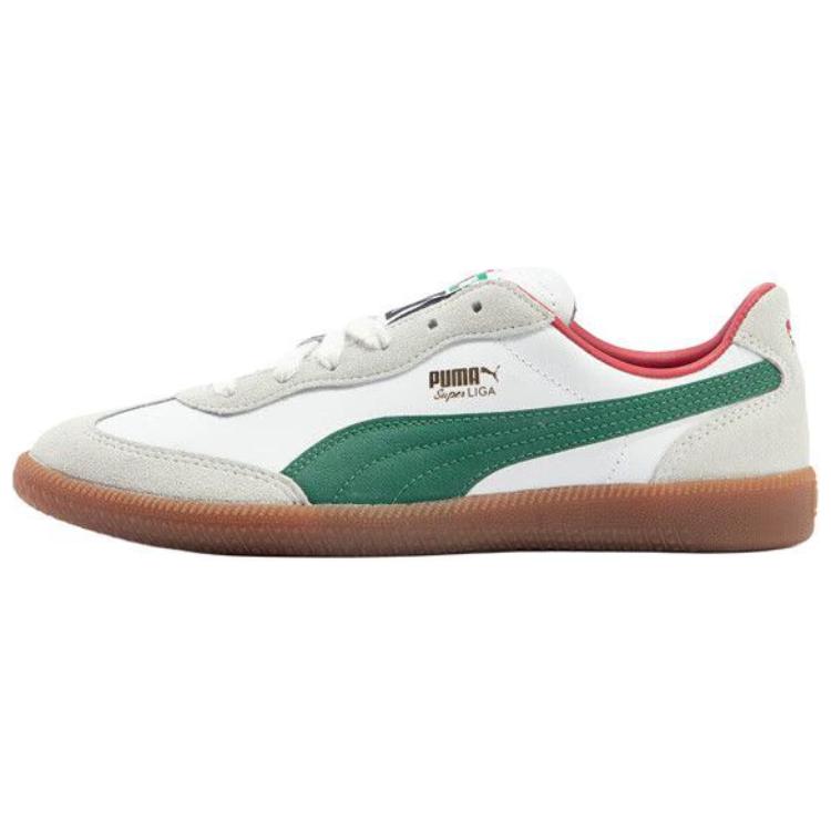 

Кроссовки Puma Liga Lifestyle Shoes Unisex Low-top White/Green, зеленый