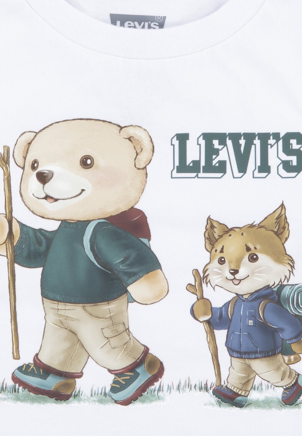 

Футболка с принтом FULL ZIP HIKING TEE PANT SET Levi's®, темно-синий