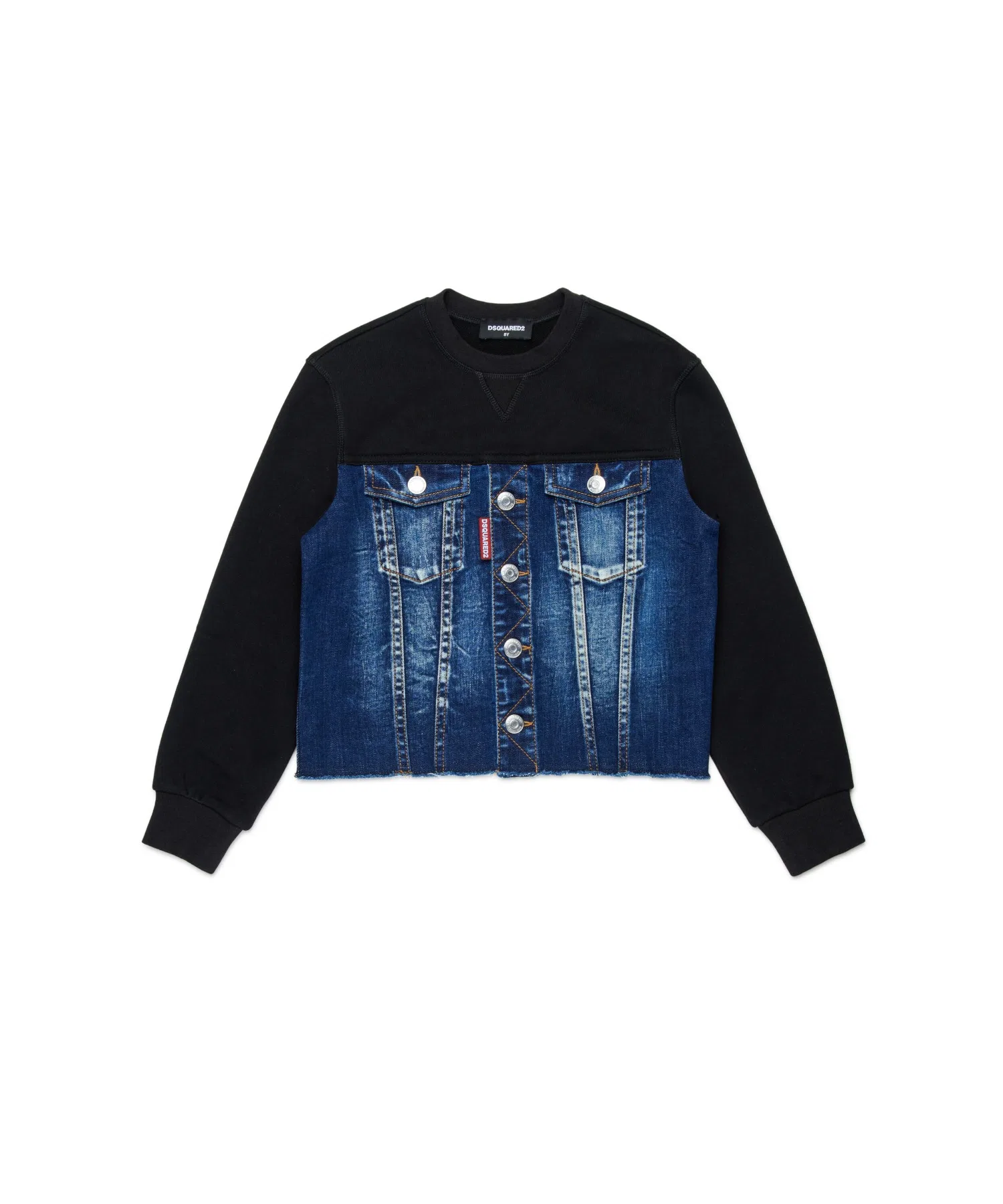 Детская толстовка-пуловер от DSQUARED KID