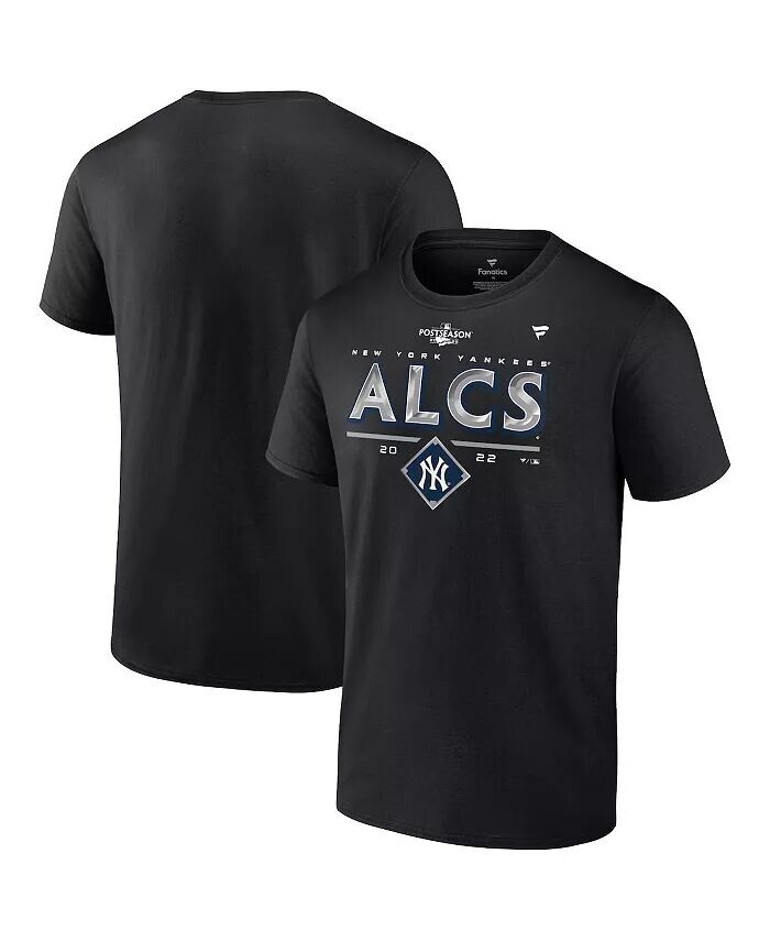 

Мужская черная футболка New York Yankees 2022 Division Series Winner Locker Room Fanatics