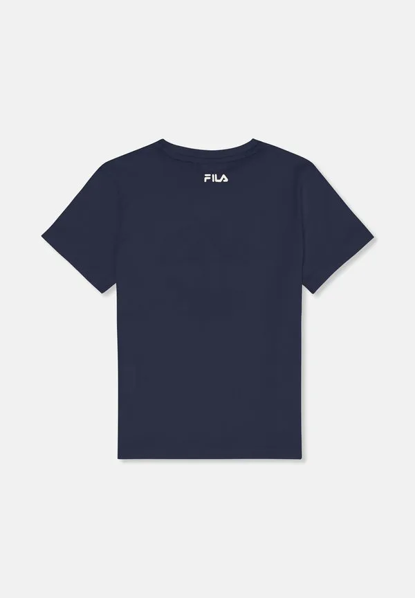 Футболка с графическим принтом apparel crespina regular Fila, Black/Iris — фото 2