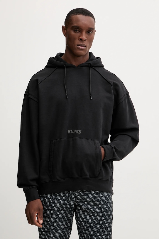 

Хлопковая толстовка LASI Guess, черный