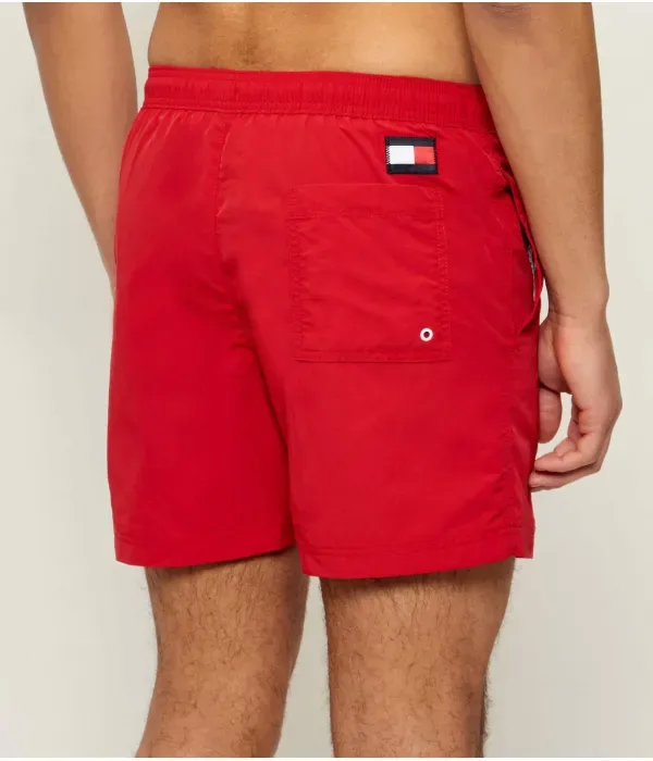 Пляжные шорты slim fit Tommy Hilfiger, красный — фото 2
