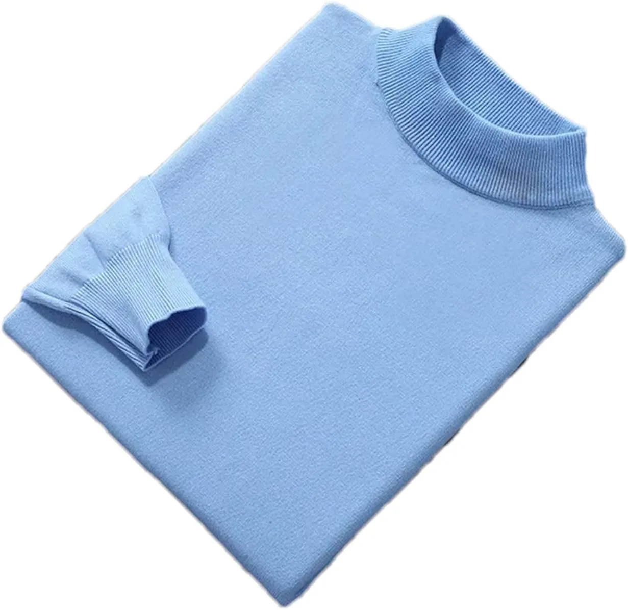 

Мужской свитер Kelsiop из кашемира, мягкий и теплый, с полуводолазкой